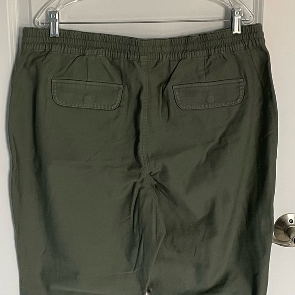 New! J. Crew Green Cotton Tie Waist Drawstring Camp Pants NWT 35388 - Picture 8 of 12